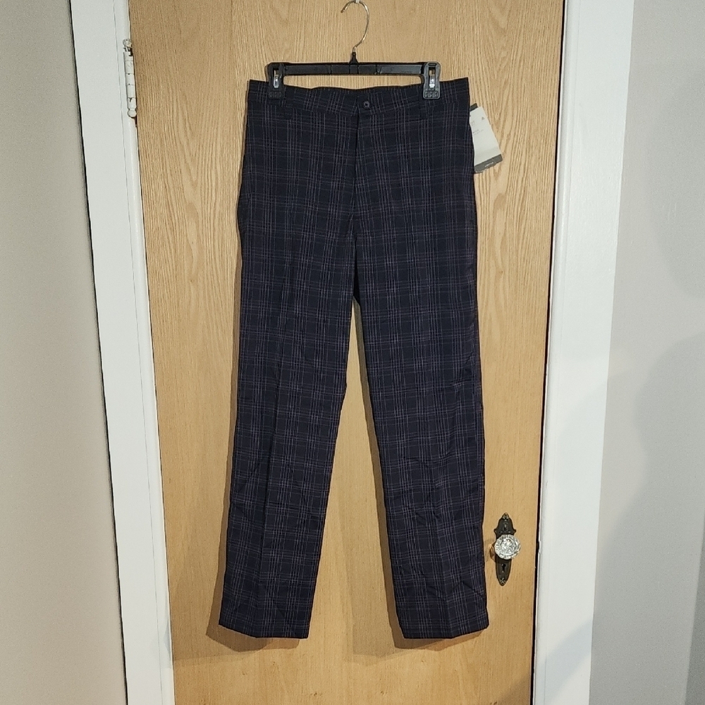 Champion Gear Black Plaid Golf Pants